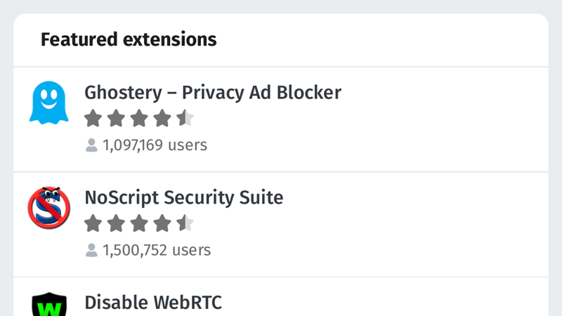 Firefox extensions work on Android.
